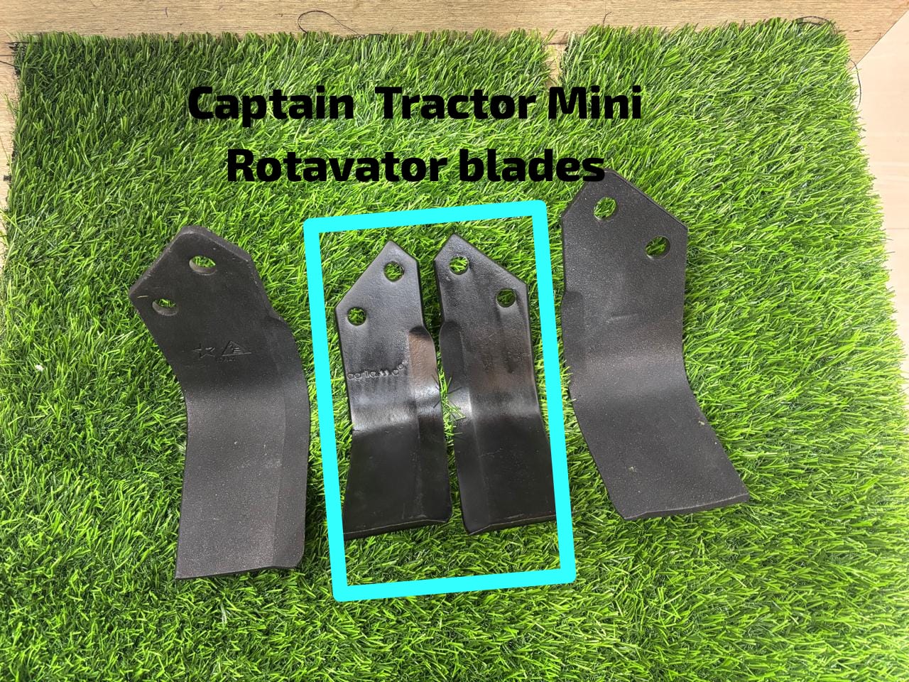 Captain Tractor mini rotavator blades